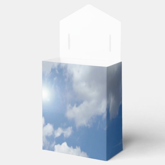 Blue Heaven Clouds + jouw ideeën Bedankdoosjes (Geopend)