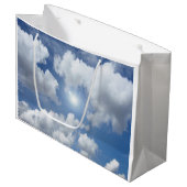 Blue Heaven Clouds + jouw ideeën Groot Cadeauzakje (Voorkant Gekanteld)