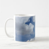 Blue Heaven Clouds + jouw ideeën Koffiemok (Links)