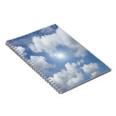 Blue Heaven Clouds + jouw ideeën Notitieboek (Rechterzijde)