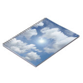 Blue Heaven Clouds + jouw ideeën Notitieboek (Linkerzijde)