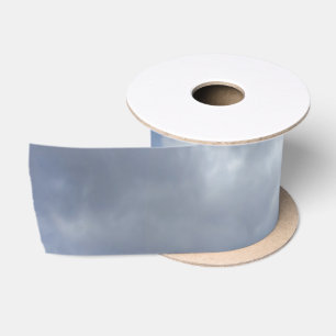 Blue Heaven Clouds + jouw ideeën Satijnen Lint