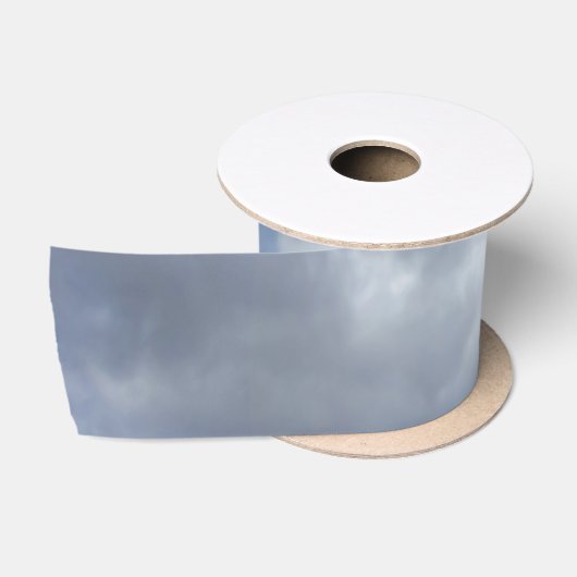 Blue Heaven Clouds + jouw ideeën Satijnen Lint (Spoel)