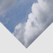 Blue Heaven Clouds + jouw ideeën Tissuepapier (Detail)