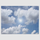 Blue Heaven Clouds + jouw ideeën Tissuepapier (Voorkant)