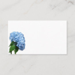 Blue Heaven Floral Blank Escort Kaarten Plaatskaartje