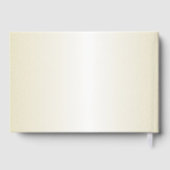 Blue Heaven Floral Wedding Guest Book Gastenboek (Achterkant)