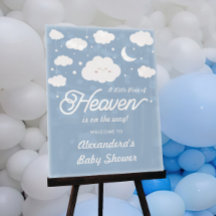 Blue Heaven Verzonden Baby shower Welkom