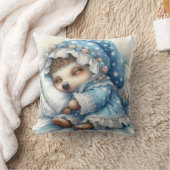 Blue Hedgehogs-Sierkussen Kussen (Deken)