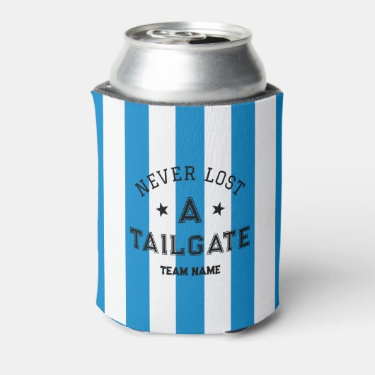 Blue heeft nog nooit een Tailgate Custom Team Game Blikjeskoeler (Blikje Achterkant)