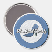 Blue Heel Society Magnet (Voorkant / Achterkant)