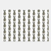 Blue Heeler ACD Cattle Dog Waterverf Art Inpakpapier Vel (Voorkant)