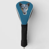 Blue Heeler / Australian Cattle Dog Golfheadcover (Voorkant)