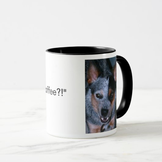Blue Heeler Coffee Mok (Voorkant rechts)