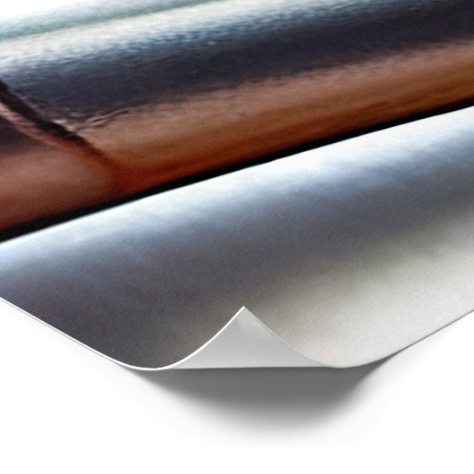 Blue Heeler Dog Driving Bike St. Patrick's Day Poster (Hoek)