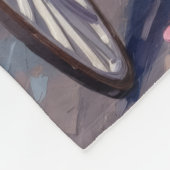 Blue Heeler Dog Valentine's Day Fleece Deken (Hoek)