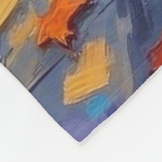 Blue Heeler Dogs Trick-or-Treating in Halloween Co Fleece Deken (Hoek)