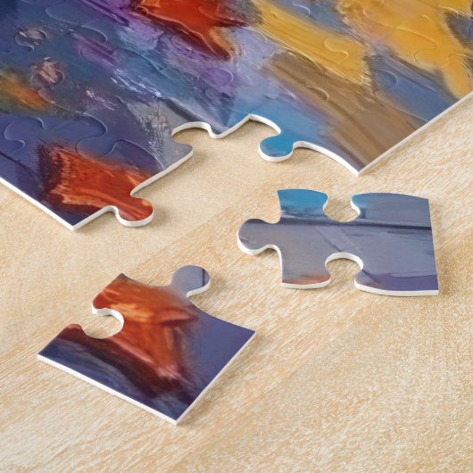 Blue Heeler Dogs Trick-or-Treating in Halloween Co Legpuzzel (Zijkant)