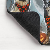 Blue Heeler Halloween Spooky Muismat (Hoek)