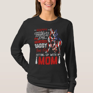 Blue Heeler Hond Papa Fijne Vaderdag Voor Mijn Gew T-shirt