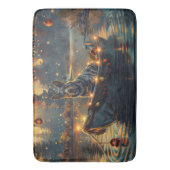 Blue Heeler kerstvakantie Badmat (Voorkant Verticaal)