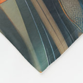 Blue Heeler kerstvakantie Fleece Deken (Hoek)