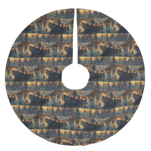Blue Heeler kerstvakantie Kerstboom Rok (Voorkant)