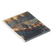 Blue Heeler kerstvakantie Notitieblok (Schuin)