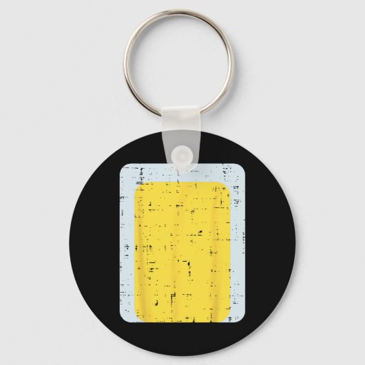 Blue Heeler Kostuumhond Halloween Last Minute Mann Sleutelhanger (Voorkant)