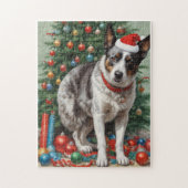 Blue Heeler Legpuzzel (Verticaal)