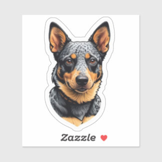 Blue Heeler Sticker