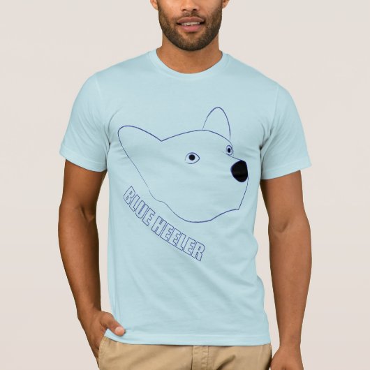 Blue Heeler T-shirt (Voorkant)