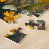 Blue Heeler Wild Field Kunst Legpuzzel (Zijkant)