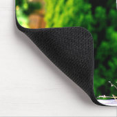 Blue Helmeted Guinee Fowl in de zon Muismat (Hoek)