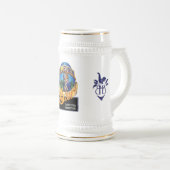 Blue Hen Beer 18oz Stein Bierpul (Voorkant rechts)
