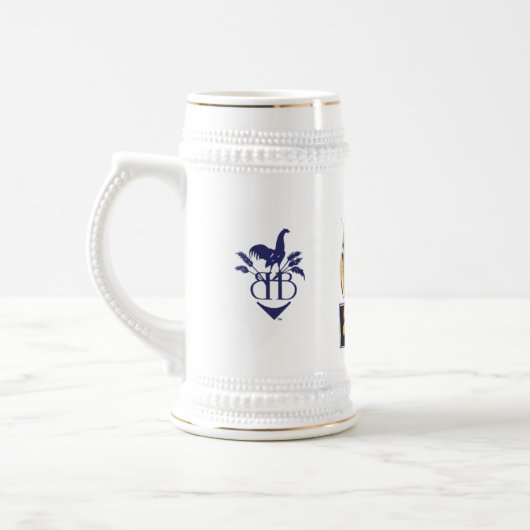 Blue Hen Beer 18oz Stein Bierpul (Links)