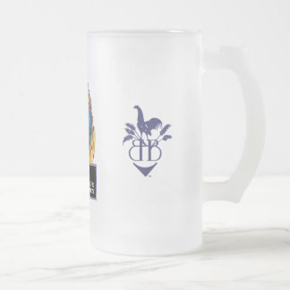 Blue Hen Beer Frosted Glass Mok