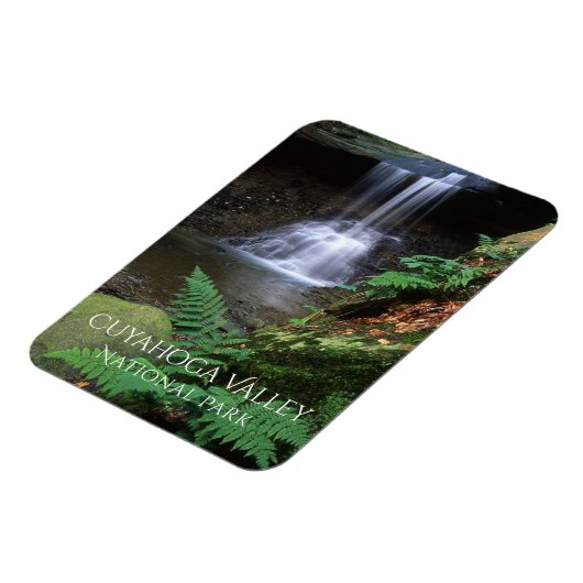 Blue Hen Falls, Cuyahoga National Park, Ohio Magneet (Linkerzijde)