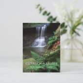 Blue Hen Herfsten, Cuyahoga National Park, Ohio Briefkaart (Staand voorkant)