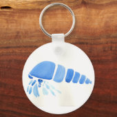 Blue Hermit Crab Sleutelhanger (Voorkant)