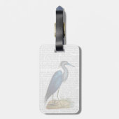 Blue Heron 3 2 Bagagelabel (Achterkant verticaal)