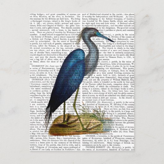 Blue Heron 3 2 Briefkaart (Voorkant)