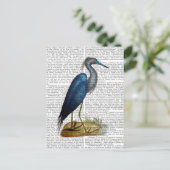 Blue Heron 3 2 Briefkaart (Staand voorkant)