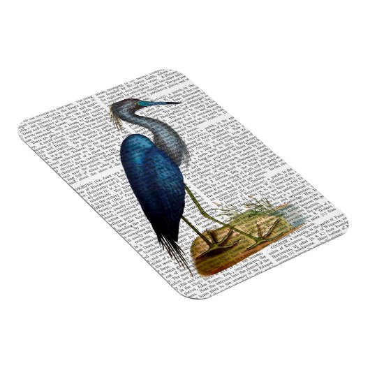 Blue Heron 3 2 Magneet (Rechterzijde)