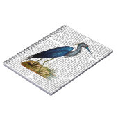 Blue Heron 3 2 Notitieboek (Linkerzijde)