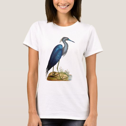 Blue Heron 3 2 T-shirt (Voorkant)