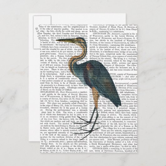 Blue Heron 3 Briefkaart (Voorkant / Achterkant)
