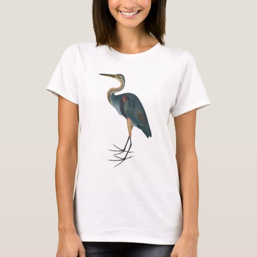 Blue Heron 3 T-shirt (Voorkant)