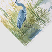 Blue Heron 7 Decoupage Papier (Detail)