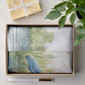 Blue Heron 7 Decoupage Papier (Geschenk)